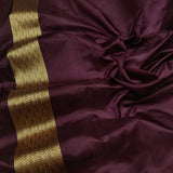 Pure Kora Silk Handwoven Banarasi Saree