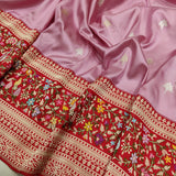 Pure Katan Silk Handwoven Banarasi Saree