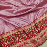 Pure Katan Silk Handwoven Banarasi Saree