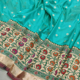 Pure Katan Silk Handwoven Banarasi Saree