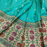 Pure Katan Silk Handwoven Banarasi Saree