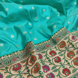 Pure Katan Silk Handwoven Banarasi Saree