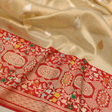 Pure Tissue Silk Handwoven Banarasi Saree