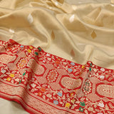 Pure Tissue Silk Handwoven Banarasi Saree