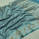 Pure Katan Silk Handwoven Banarasi Saree