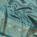 Pure Katan Silk Handwoven Banarasi Saree