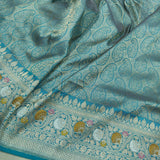 Pure Katan Silk Handwoven Banarasi Saree