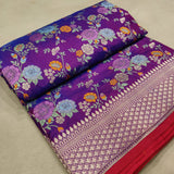 Pure Katan Silk Handwoven Banarasi Saree