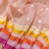 Pure Kora Silk Handwoven Banarasi Saree