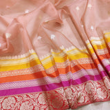 Pure Kora Silk Handwoven Banarasi Saree