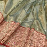 Pure Tissue Silk Handwoven Banarasi Saree