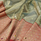 Pure Tissue Silk Handwoven Banarasi Saree