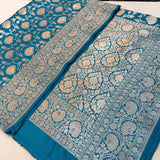 Pure Katan Silk Handwoven Banarasi Saree