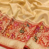 Pure Tissue Silk Handwoven Banarasi Saree