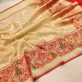 Pure Tissue Silk Handwoven Banarasi Saree