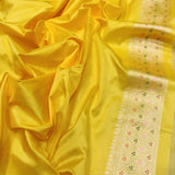 Pure Katan Silk Handwoven Banarasi Saree