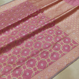 Pure Katan Silk Handwoven Banarasi Jungla Saree