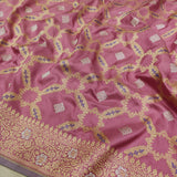 Pure Katan Silk Handwoven Banarasi Jungla Saree