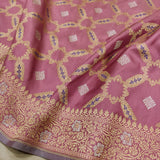 Pure Katan Silk Handwoven Banarasi Jungla Saree