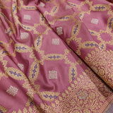 Pure Katan Silk Handwoven Banarasi Jungla Saree