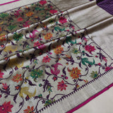 Pure Katan Silk Handwoven Banarasi Saree