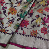 Pure Katan Silk Handwoven Banarasi Saree