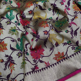 Pure Katan Silk Handwoven Banarasi Saree