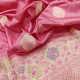 Pure Katan Silk Handwoven Banarasi Saree