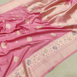 Pure Katan Silk Handwoven Banarasi Saree