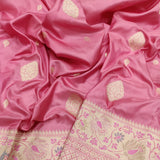 Pure Katan Silk Handwoven Banarasi Saree