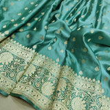 Pure Katan Silk Handwoven Banarasi Saree