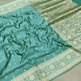 Pure Katan Silk Handwoven Banarasi Saree