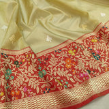 Pure Tissue Silk Handwoven Banarasi Saree