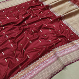 Pure Katan Silk Handwoven Banarasi Saree