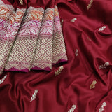 Pure Katan Silk Handwoven Banarasi Saree