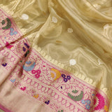 Pure Tissue Silk Handwoven Banarasi Saree