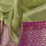 Pure Tissue Silk Handwoven Banarasi Saree