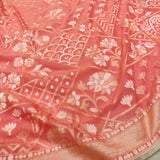 Pure banarasi ektara cotton jamdani saree