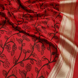 Pure Kora Silk Handwoven Banarasi Saree