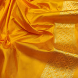 Blue Color Pure Katan Silk Handwoven Banarasi Saree