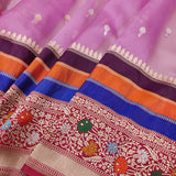 Pure Kora Silk Handwoven Banarasi Saree