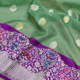 Pure Kora Silk Handwoven Banarasi Saree