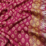 Pure tussar Silk Handwoven Banarasi Saree