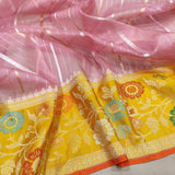 Pure Kora Silk Handwoven Banarasi Saree