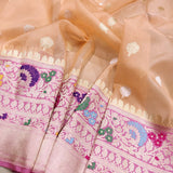 Pure Tissue Silk Handwoven Banarasi Saree