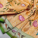 Pure Katan Silk Handwoven Banarasi Saree