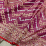 Pure Katan Silk By Tissue Handwoven Banarasi Saree