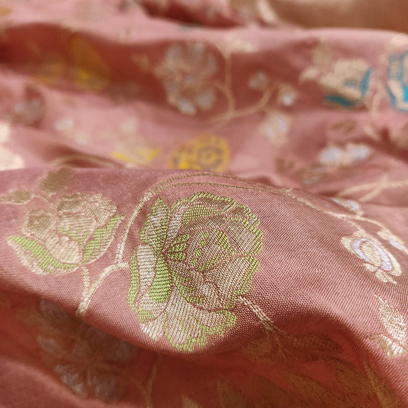 Pure Katan Silk Handwoven Banarasi Saree