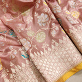 Pure Katan Silk Handwoven Banarasi Saree