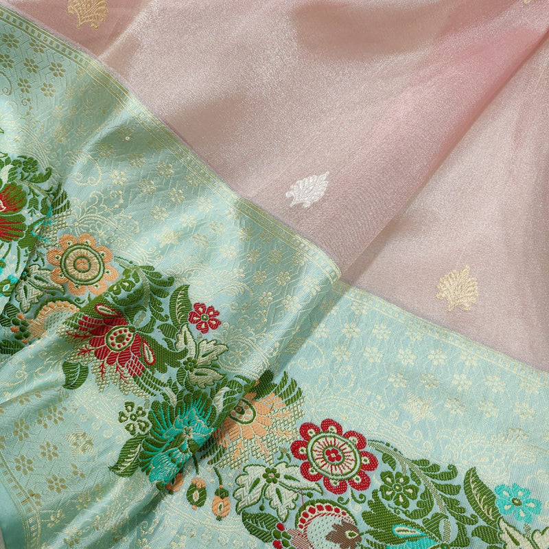 Pure Tissue Silk Handwoven Banarasi Saree